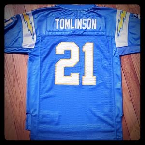 🔥Reebok NFL Authentic KIDS Chargers Jersey!